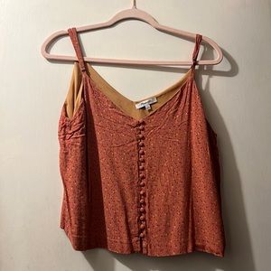 Madewell Button Up Tank